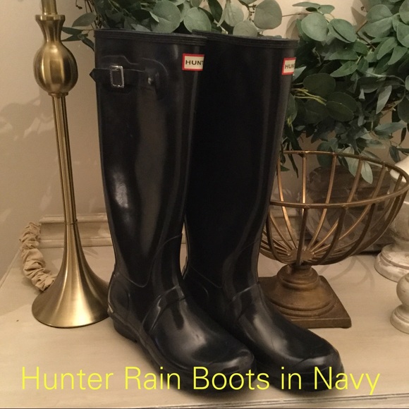 poshmark hunter rain boots